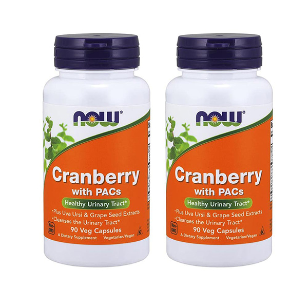 나우푸드 크랜베리 Cranberry + PACs 90캡슐 x 2병