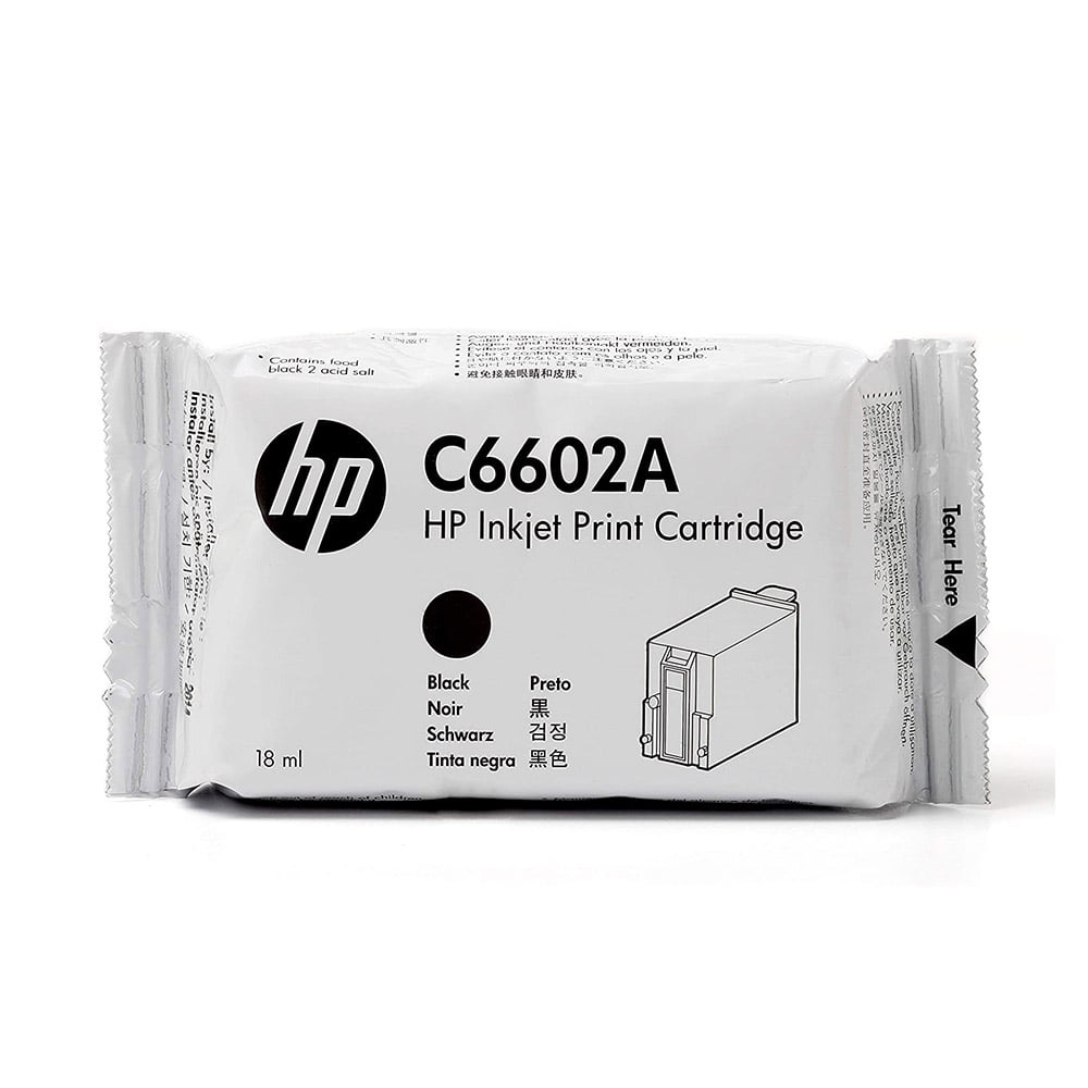 HP 잉크젯 프린터 잉크 카트리지 블랙 C6602A